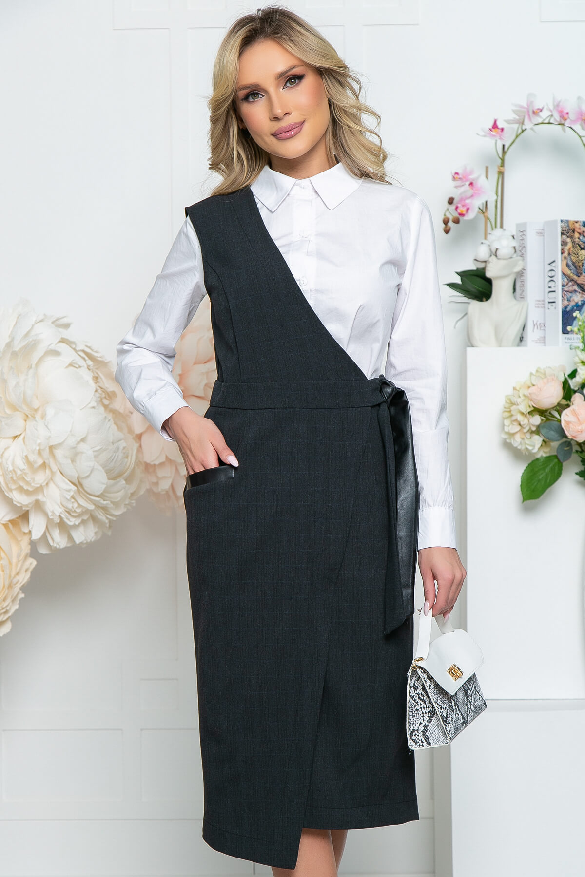 

Сарафан женский LT Collection Стиль серый 54 RU, Стиль