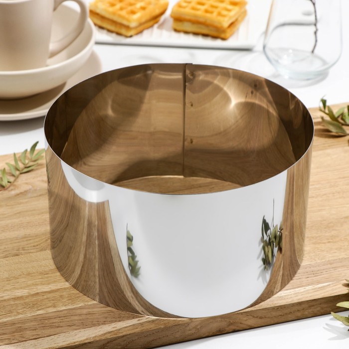 

Форма для выкладки и выпечки, 22x12 см, Серебристый