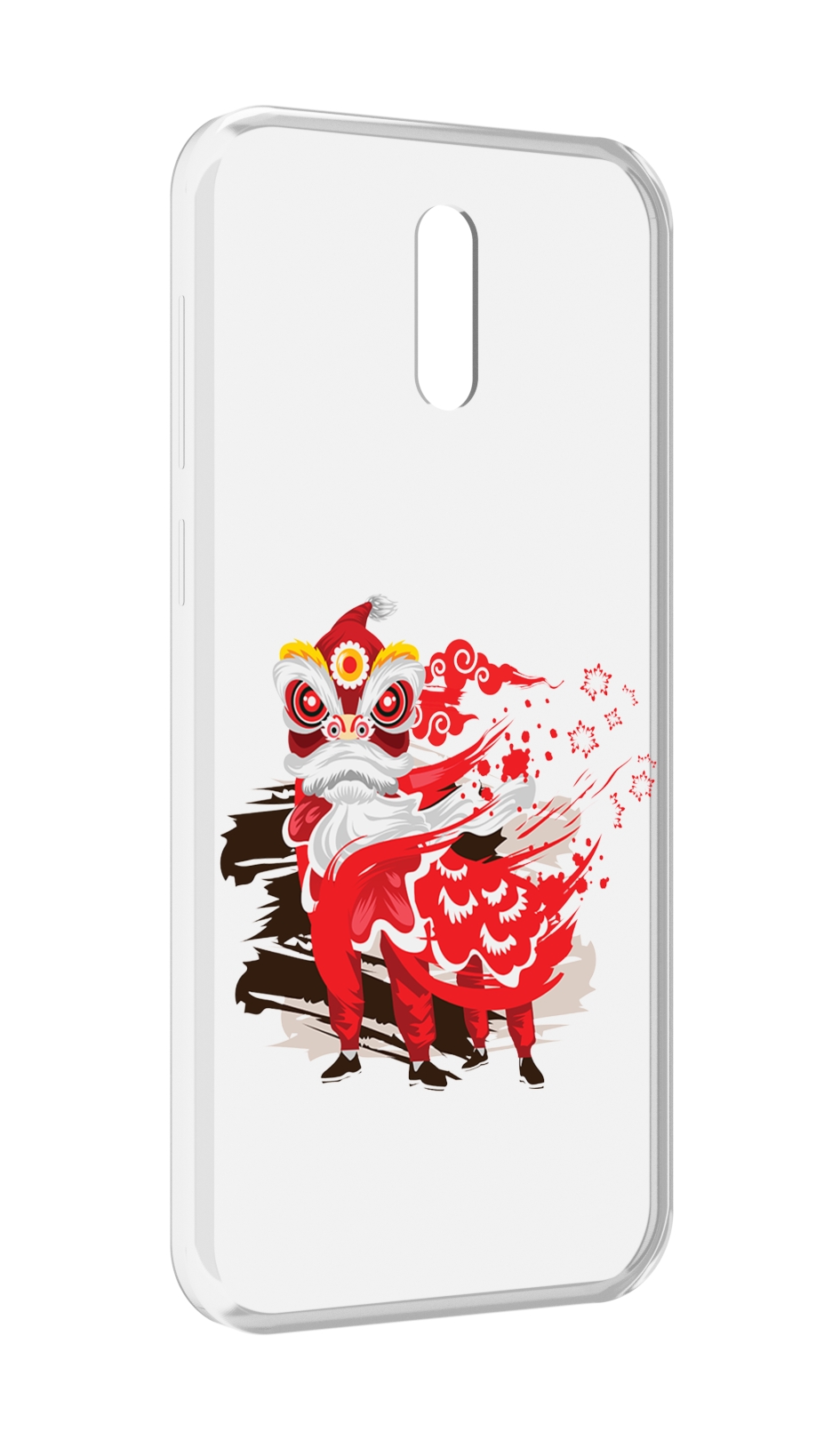 

Чехол MyPads красный-карнавал для Alcatel 3L (2019), Прозрачный, Tocco