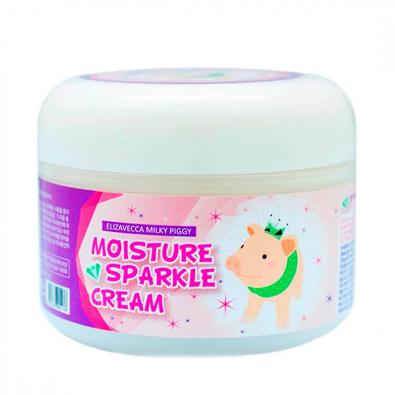 Крем для лица Elizavecca Milky Piggy Moisture Sparkle Cream увлажняющий 100 г