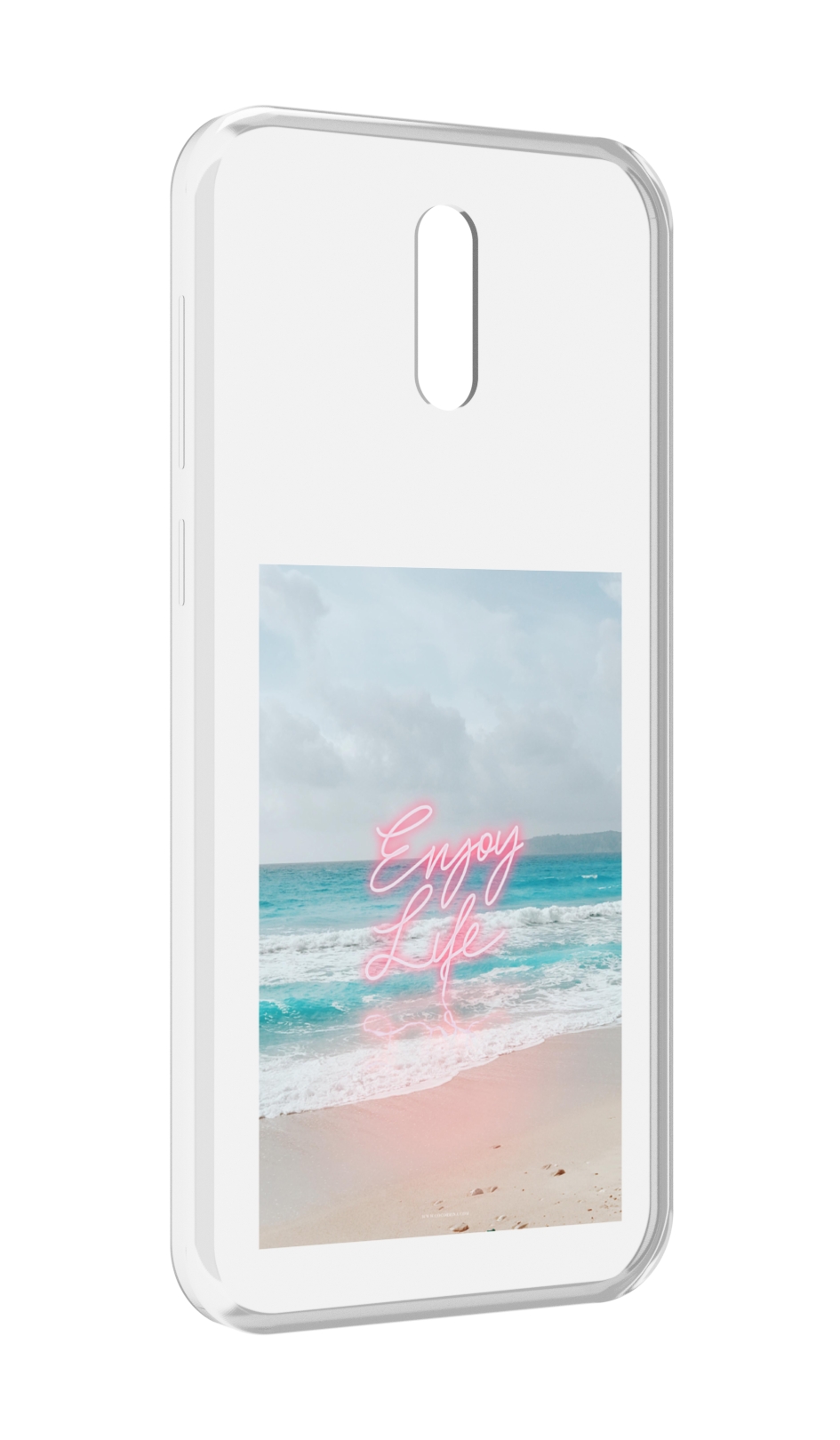 

Чехол MyPads красивый пляж для Alcatel 3L (2019), Прозрачный, Tocco