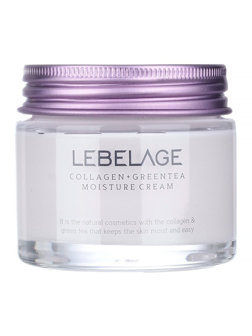 Крем для лица Lebelage Collagen Green Tea Moisture Cream увлажняющий 70 мл