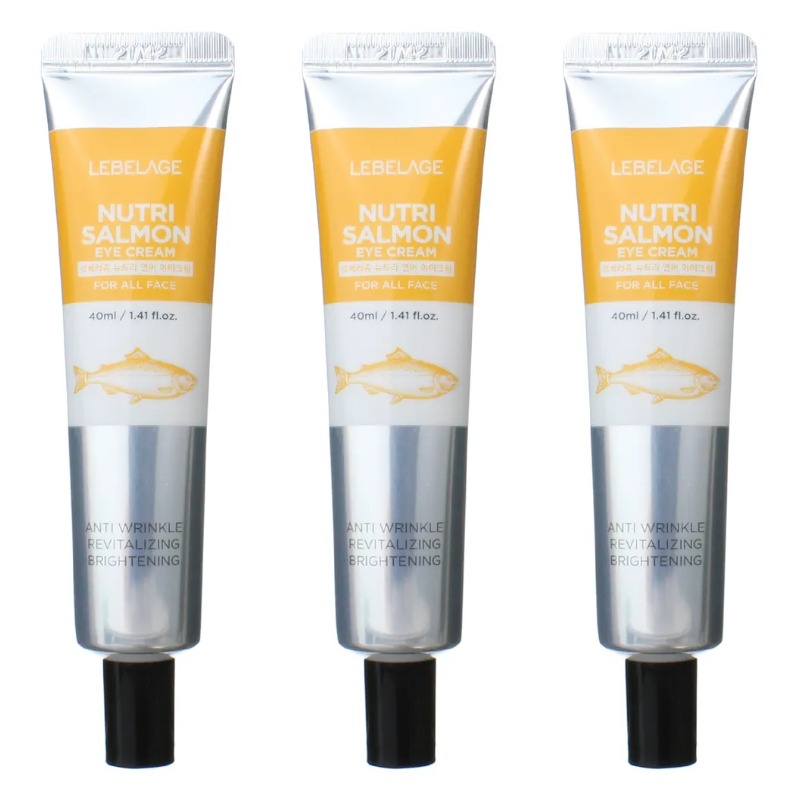 

Крем для глаз Lebelage Nutri Salmon Eye Cream с маслом лосося 40 мл 3 шт