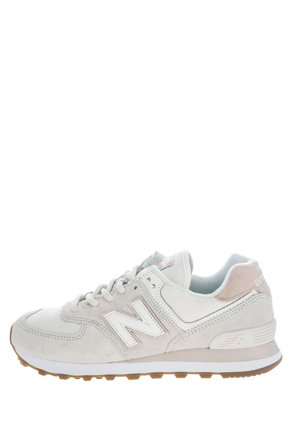 

Кроссовки женские New Balance WL574SAY/B бежевые 7.5 US, Бежевый, WL574SAY/B