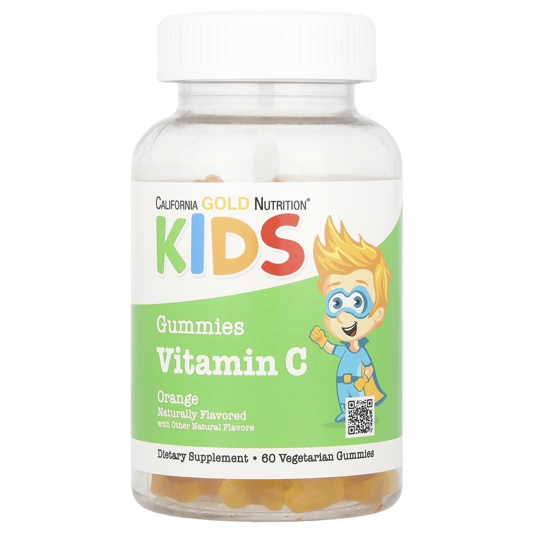 

Витамин C,California Gold Nutrition, без желатина, 60 капсул