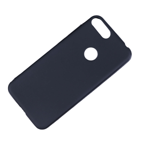 

Чехол панель-накладка MyPads для Alcatel 1S 2019 (5024D) ультра-тонкая полимерная из мягко, Черный