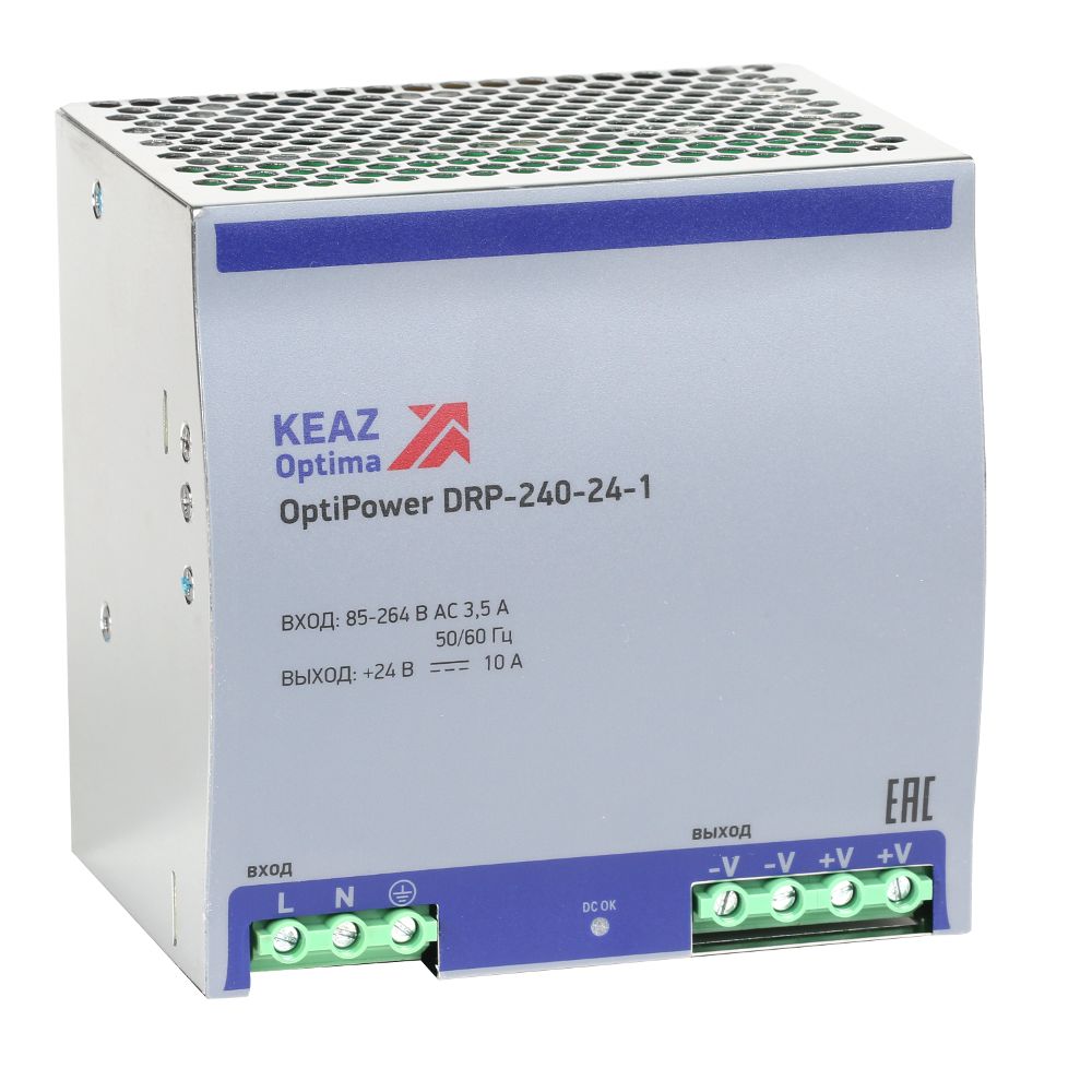

Блок питания OptiPower DRP-240-24-1 КЭАЗ 284549