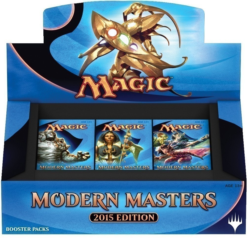 

Mtg: дисплей бустеров издания modern masters 2015 на английском языке