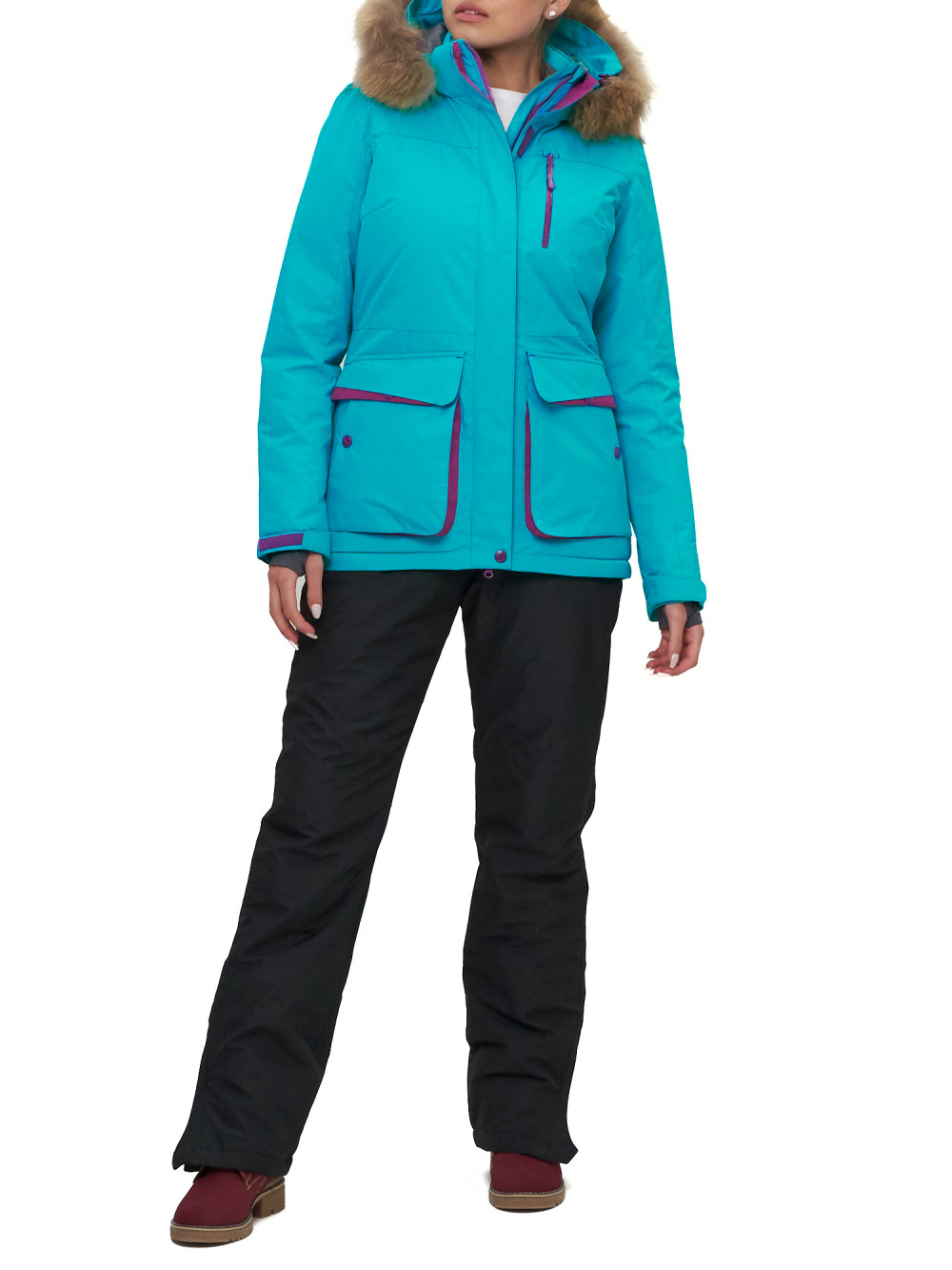 

Спортивная куртка женская SkiingBird AD551777 бирюзовая M, Бирюзовый, AD551777