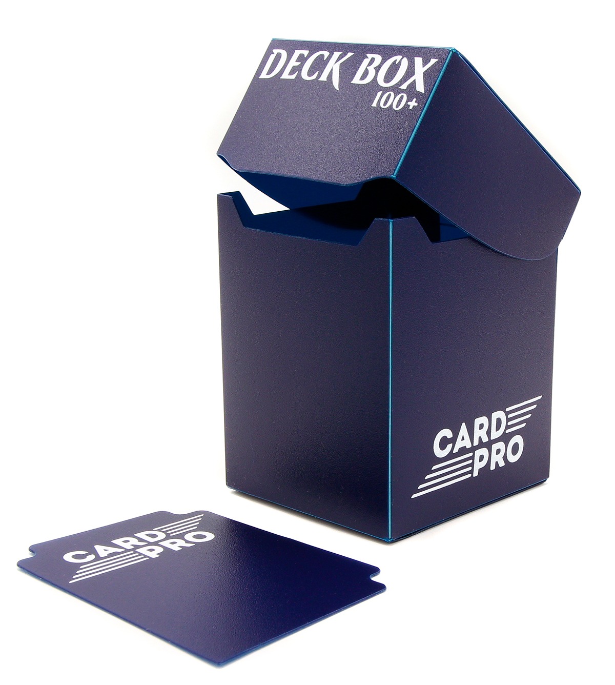 

набор из 5 пластиковых коробочек card-pro - синяя (100+ карт)