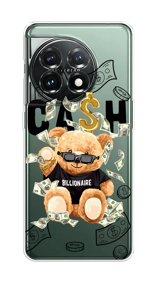 

Чехол на OnePlus 11 "Big cash", Черный;серый;бежевый, 153650-6