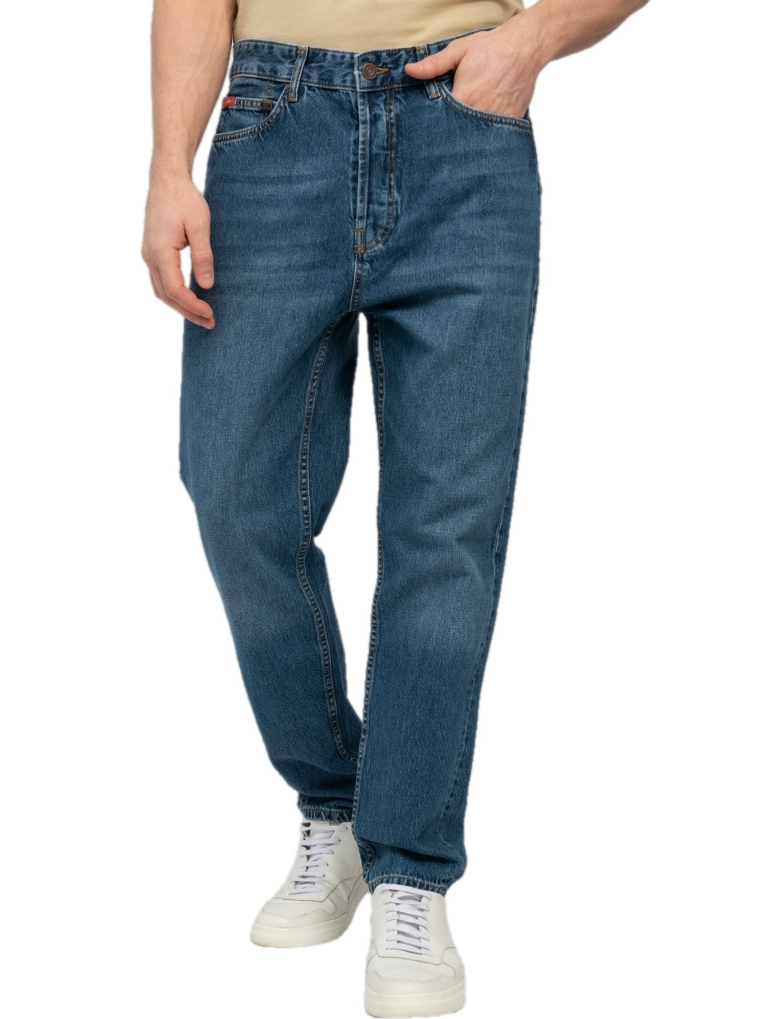 

Джинсы мужские Lee cooper Relaxed Tapered Jeans синие 38/32, Синий, Relaxed Tapered Jeans