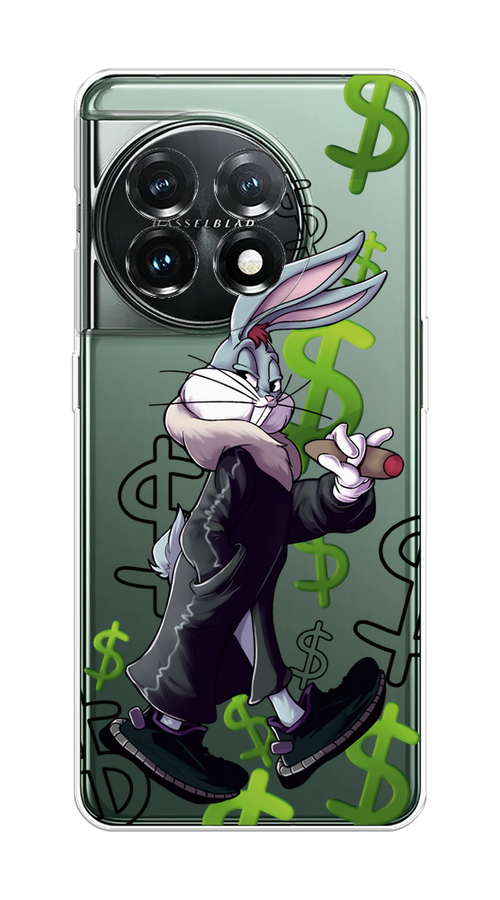 

Чехол на OnePlus 11 "Rich Bugs Bunny", Зеленый;черный;голубой, 153650-6
