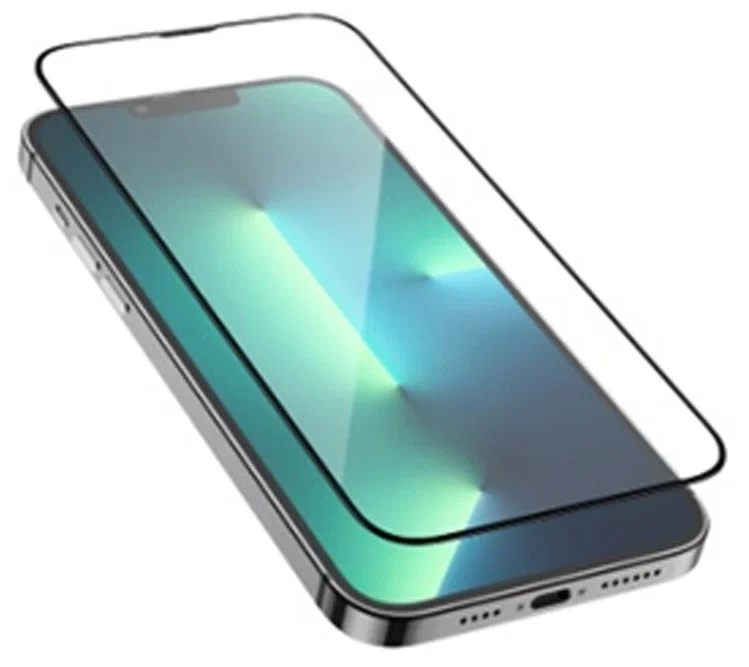Стекло Hoco Anti-Fingerprint A28 для iPhone 12/12 Pro, Black