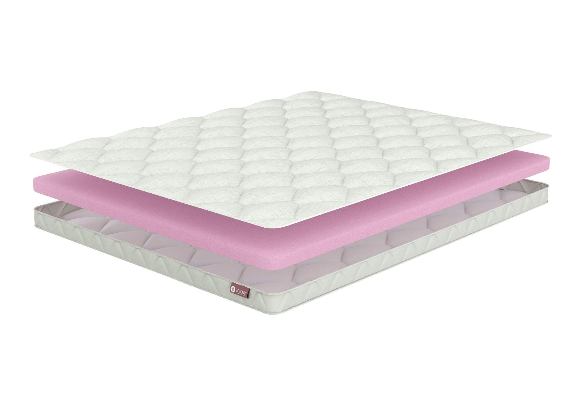 

Матрас Sonary Foam Anina 135х215, Белый, Anina