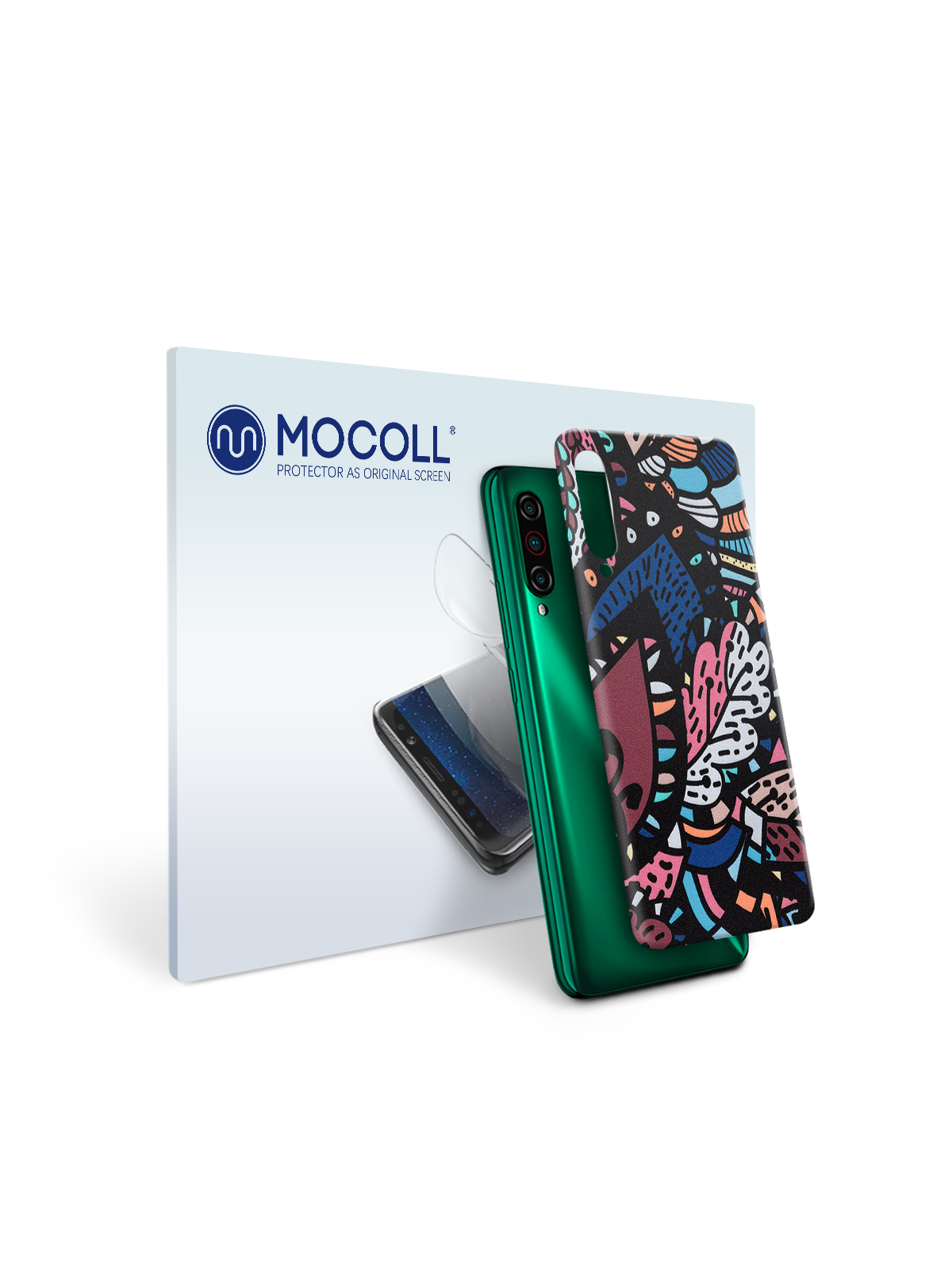 

Пленка защитная MOCOLL для задней панели Meizu M5Note Богемный узор Пальметта