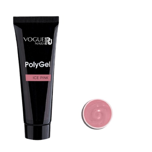 

Полигель для моделирования ногтей Vogue Nails PolyGel Ice Pink 60 мл