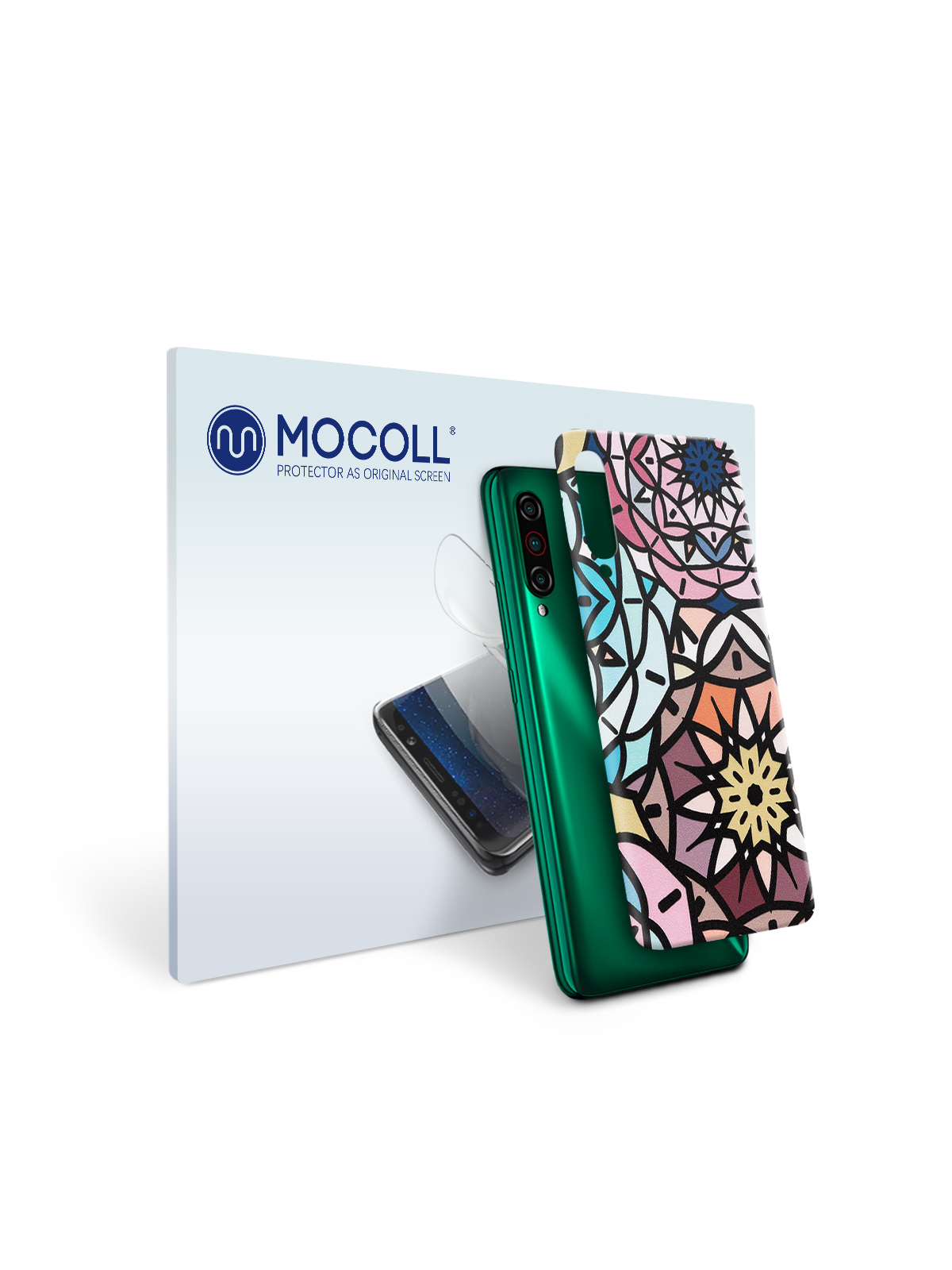 

Пленка защитная MOCOLL для задней панели Meizu M3E Богемный узор Сюзане