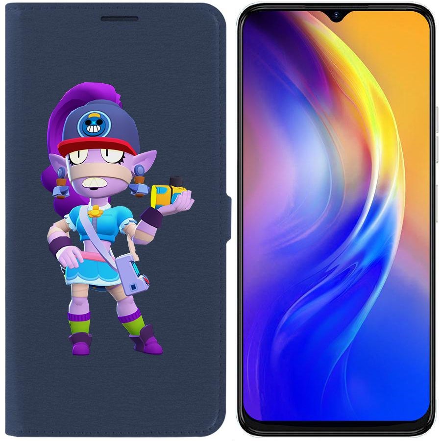 

Чехол-книжка Eco Book для Tecno Spark 10C Brawl Stars-Суперфанатка Эмз