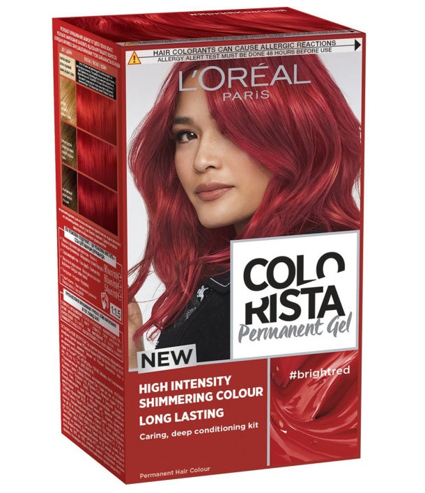 фото Краска l'oreal paris colorista permanent gel для волос яркий красный 204 г