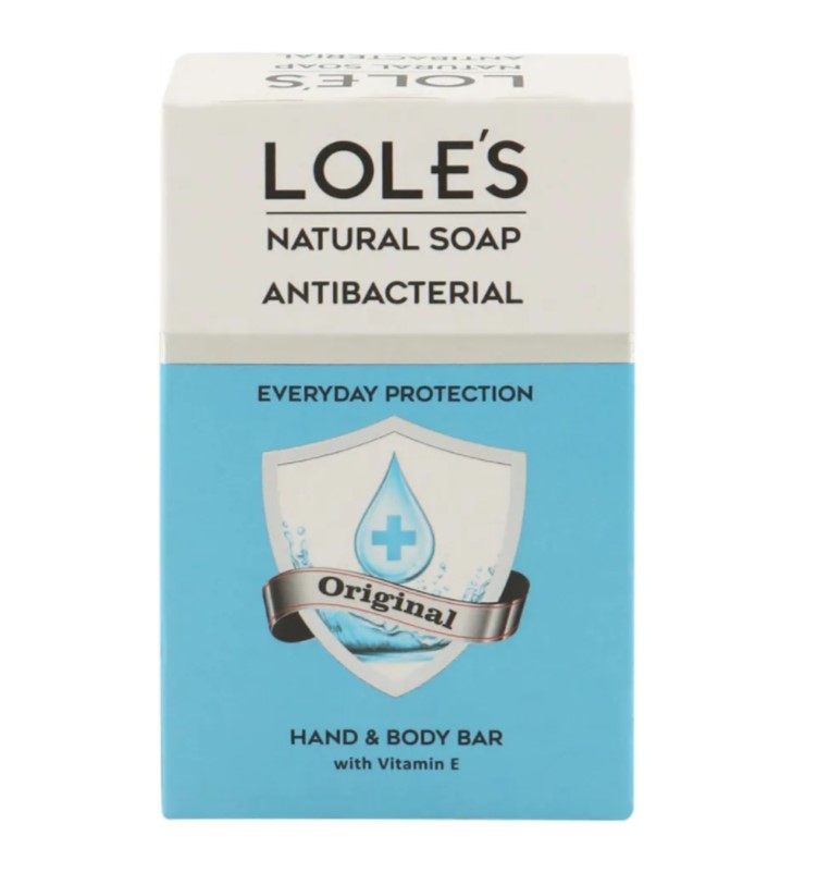 Купить Туалетное мыло Lole's с антибактериальным эффектом 100 г
