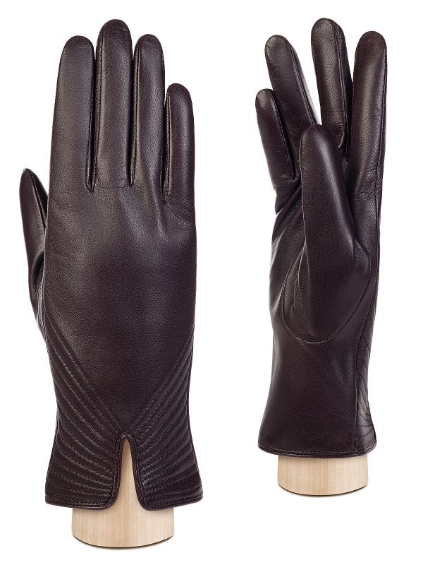 

Перчатки женские Labbra LB-0903 бордовые, р. 7, Бордовый, LB-0903