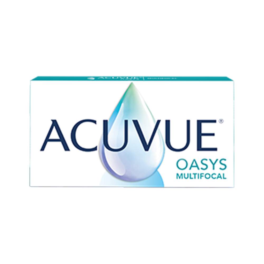 

Мультифокальные линзы ACUVUE Oasys Multifocal 6 линз R 8.4 SPH -3.75 ADD LOW