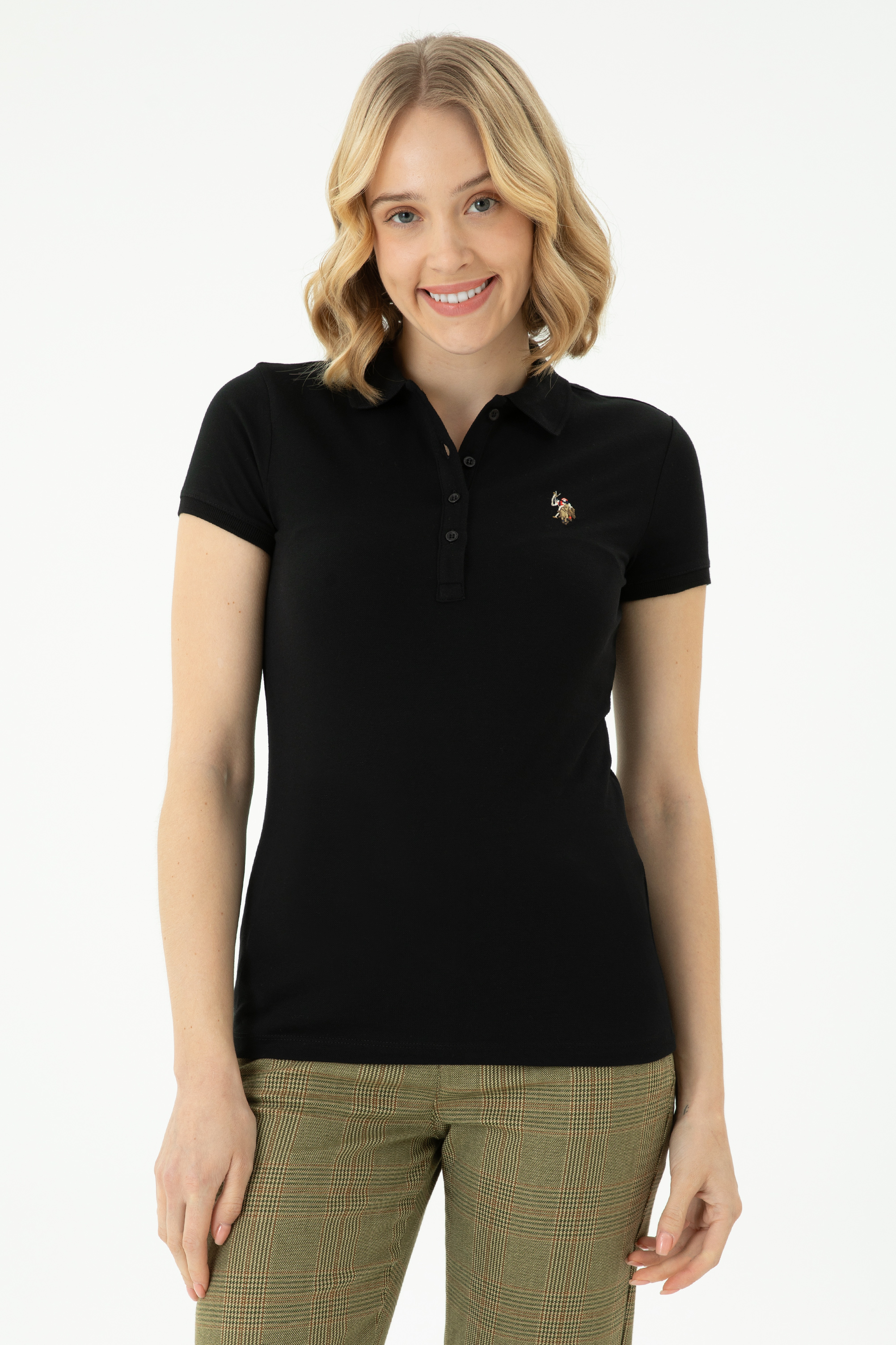 

Футболка женская US Polo Assn G082SZ0110TP0123-CLR черная S, Черный, G082SZ0110TP0123-CLR