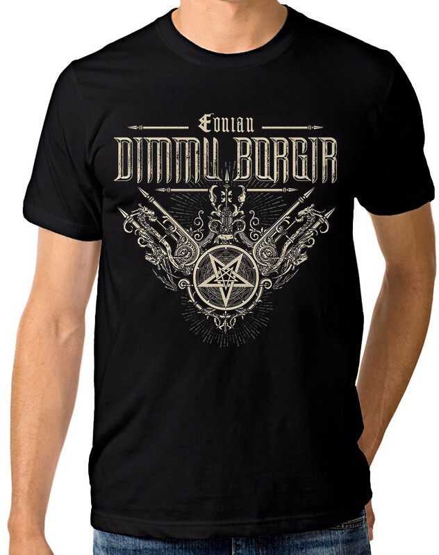 фото Футболка мужская design heroes dimmu borgir черная xs