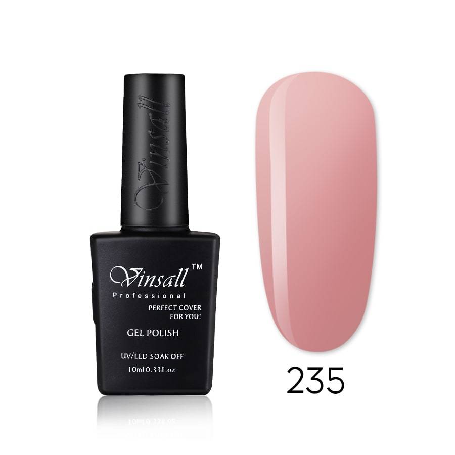 

Гель-лак Vinsall Cover pink 235, 10 мл