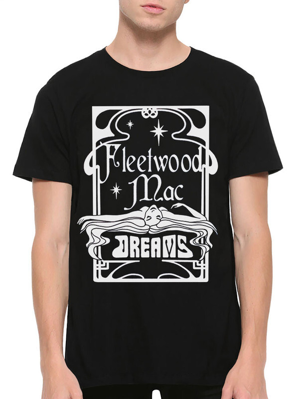 фото Футболка мужская design heroes fleetwood mac - dreams черная s