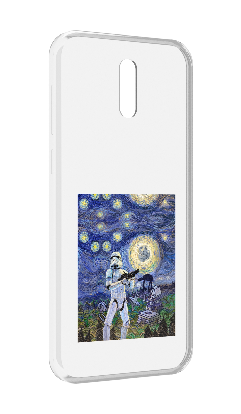 

Чехол MyPads star wars звездная ночь для Alcatel 3L (2019), Прозрачный, Tocco