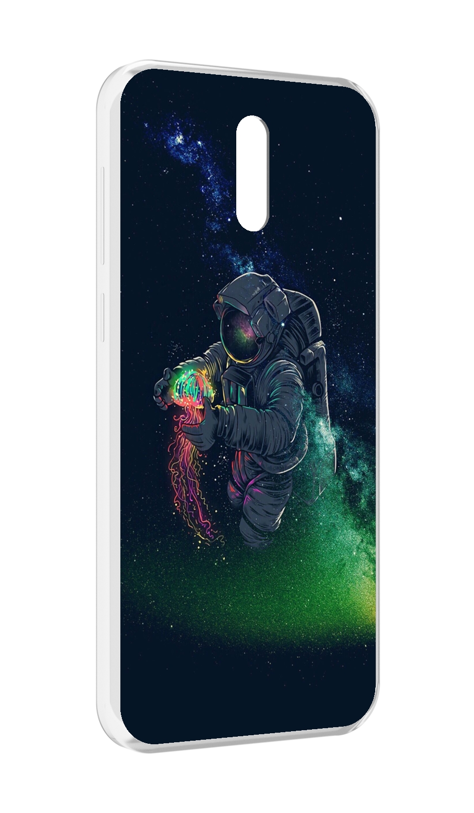 

Чехол MyPads космонавт-с-оружием-арты для Alcatel 3L (2019), Прозрачный, Tocco