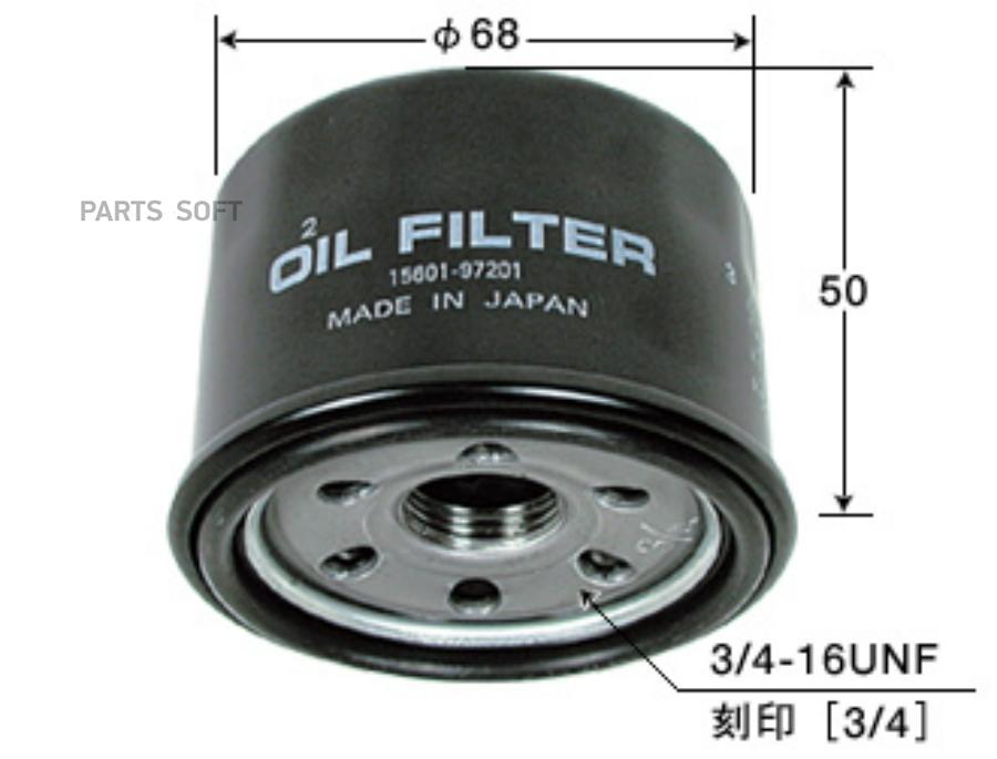 

Фильтр Масляный Vic C706 Toyota Cami Hc,K3 VIC арт. C706