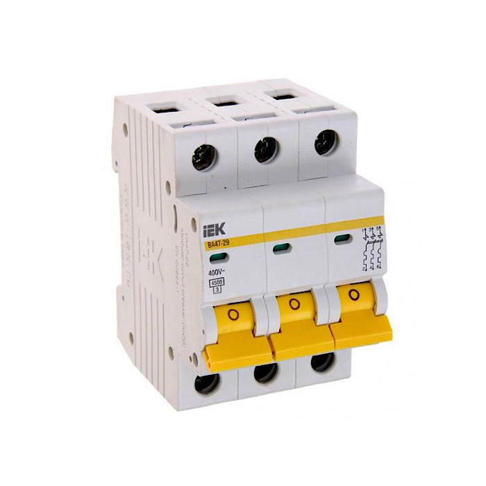 

Автоматический выключатель IEK 3P C40 MVA20-040-C VA47-29