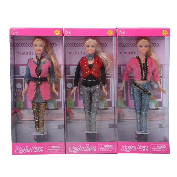 Кукла Defa Lucy Блестящая коллекция 8273d, в ассортименте скакалка lanson toys jump rope блестящая в ассортименте