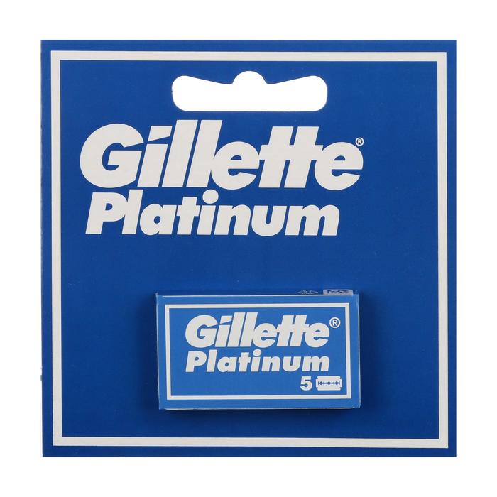 Gillette Лезвия для бритья Gillette Platinum, 5 шт. 100053828040