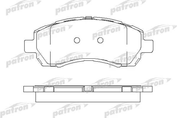 

Тормозные колодки PATRON дисковые PBP1612