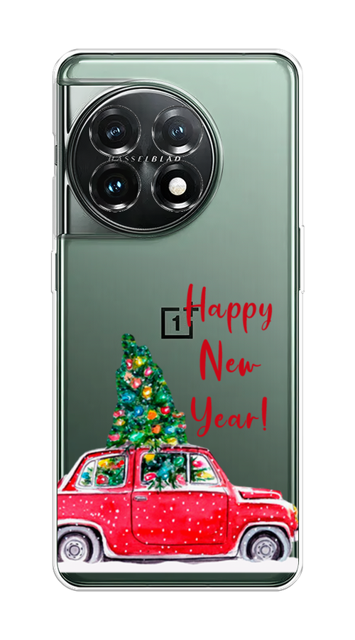 

Чехол на OnePlus 11 "Happy New Year", Красный;зеленый, 153650-5