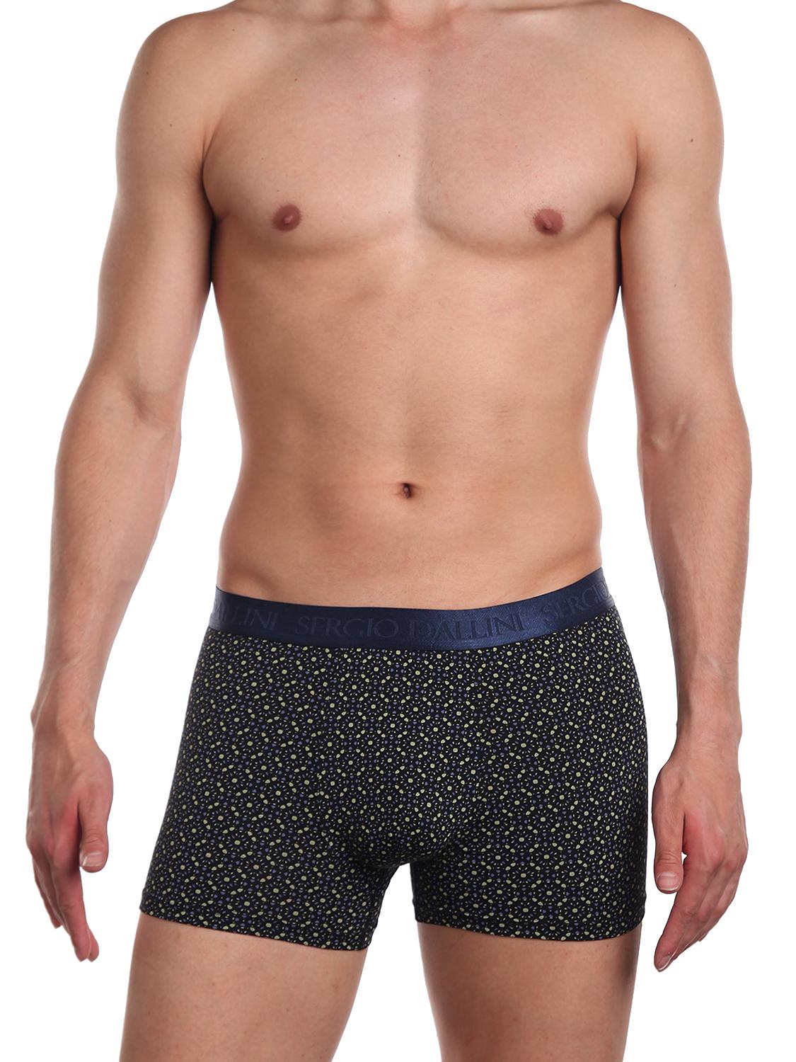 

Трусы мужские Sergio Dallini SG2950-1 черные M, SG2950-1