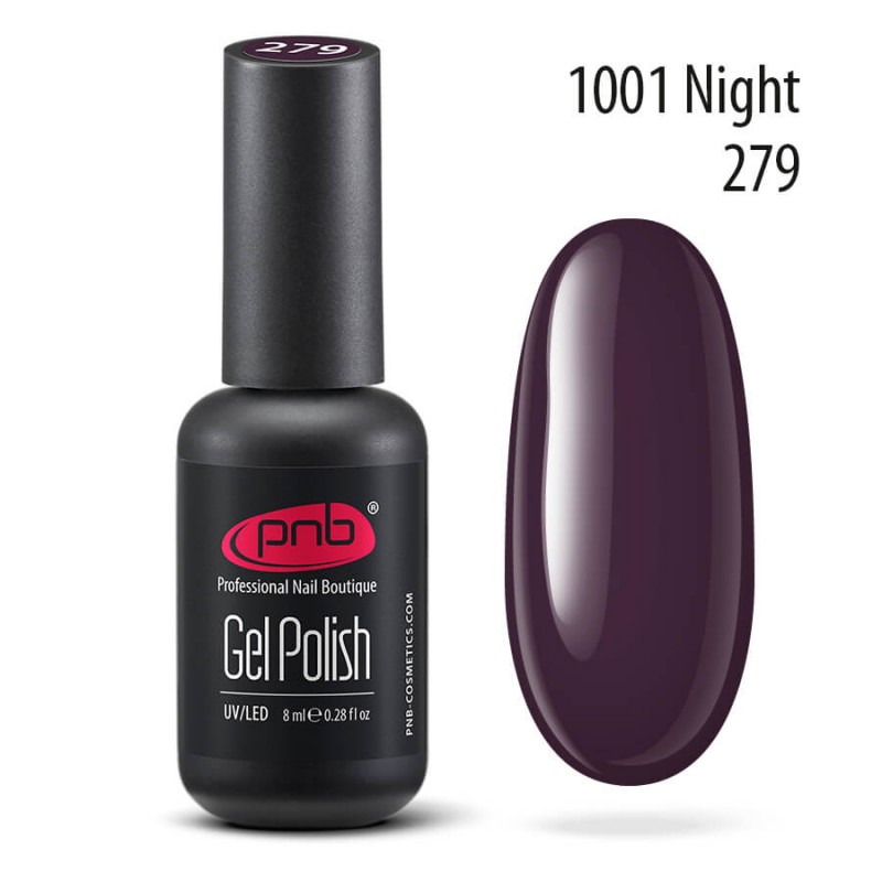 

Гель-лак для ногтей PNB Gel Polish 279 1001 night 8 мл, Gel Polish