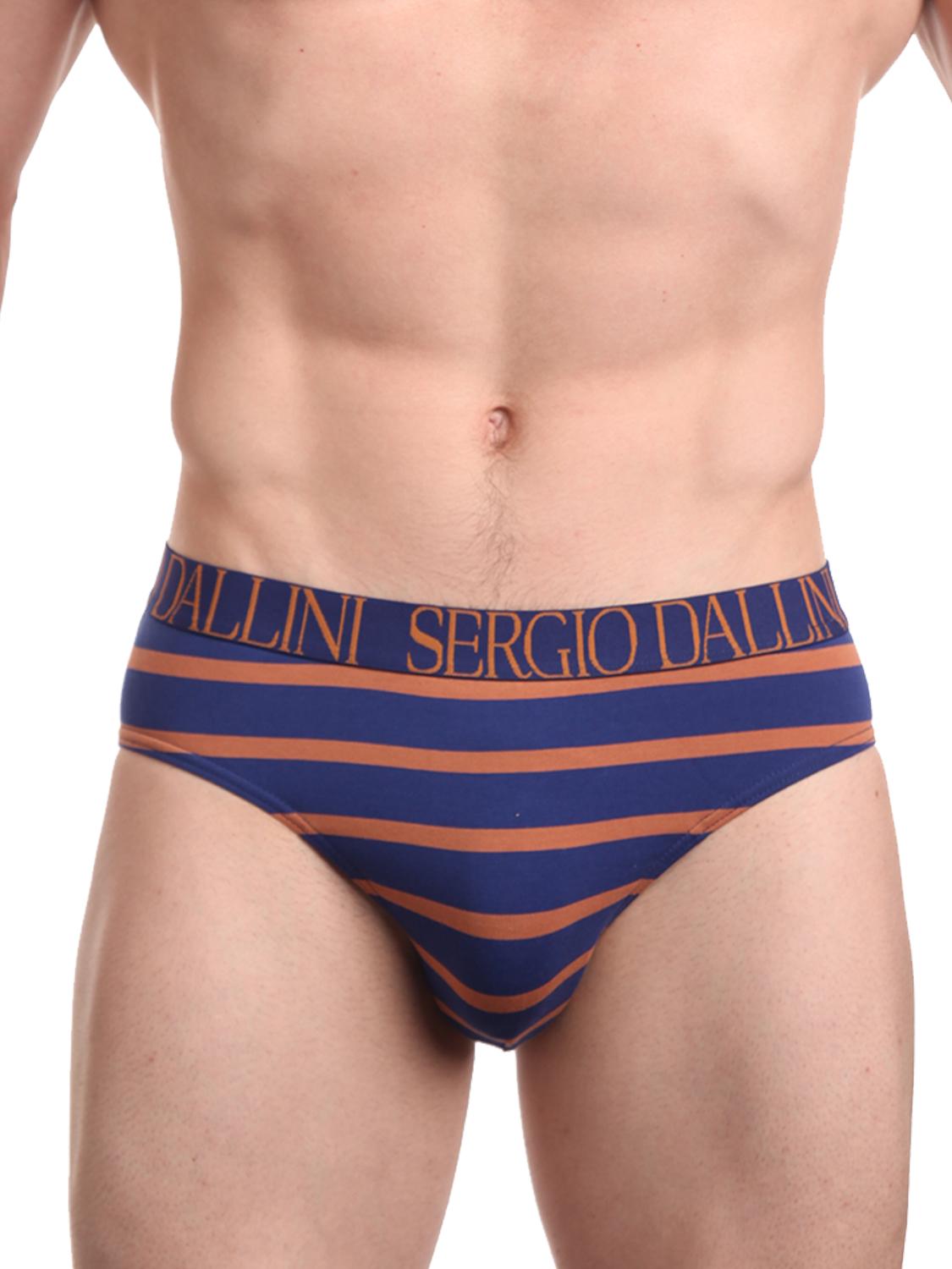 

Трусы мужские Sergio Dallini SG2937-3 синие XXXL, Синий, SG2937-3