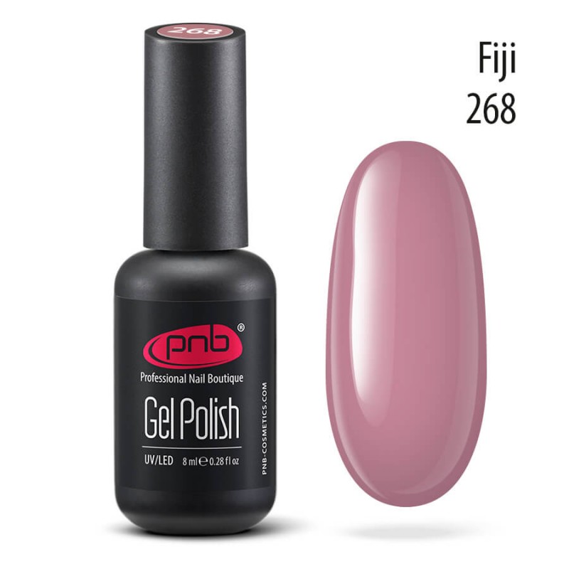 

Гель-лак для ногтей PNB Gel Polish 268 Fiji 8 мл, Gel Polish