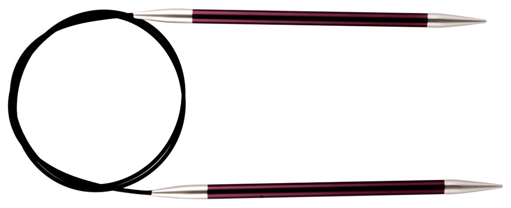 

Спицы круговые KnitPro Zing 47213 6 мм, 150 см, Фиолетовый, Zing