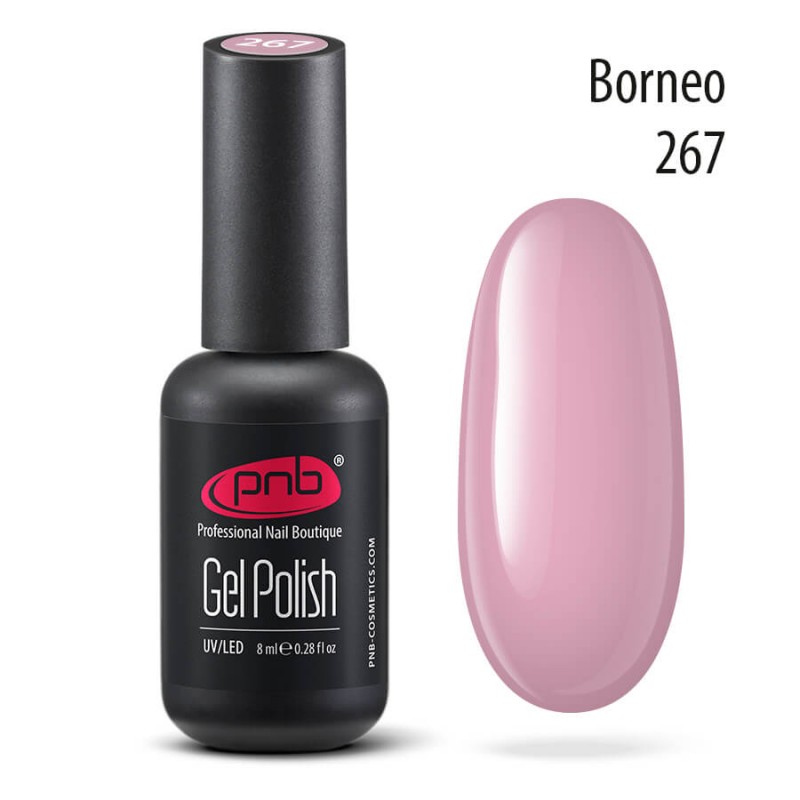 

Гель-лак для ногтей PNB Gel Polish 267 Borneo 8 мл, Gel Polish