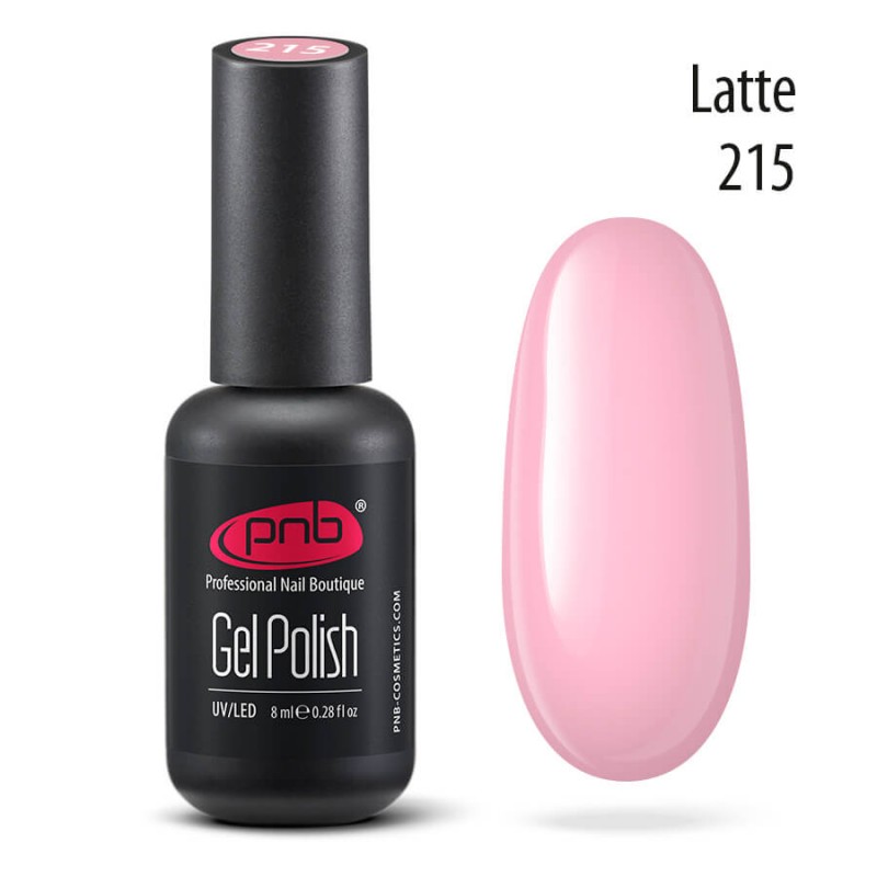 

Гель-лак для ногтей PNB Gel Polish 215 Latte 8 мл, Gel Polish