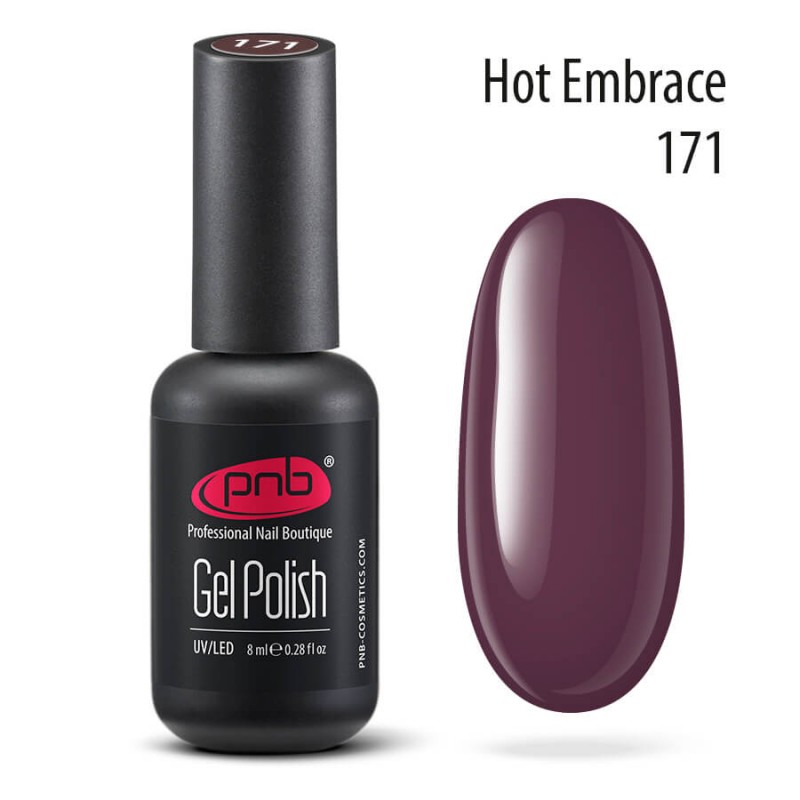 

Гель-лак для ногтей PNB Gel Polish 171 Hot Embrace 8 мл, Gel Polish