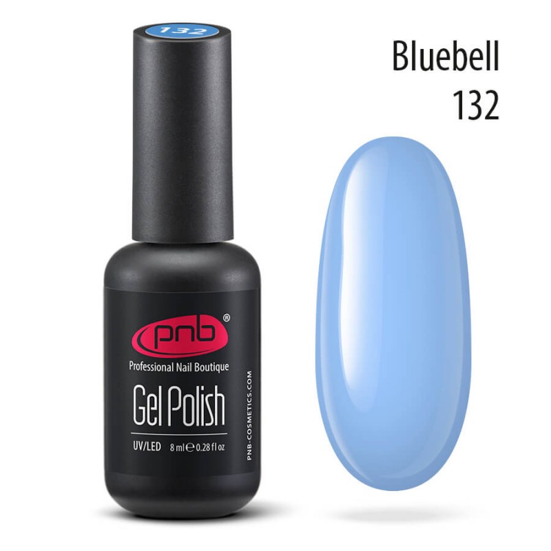 

Гель-лак для ногтей PNB Gel Polish 132 Bluebell 8 мл, Gel Polish