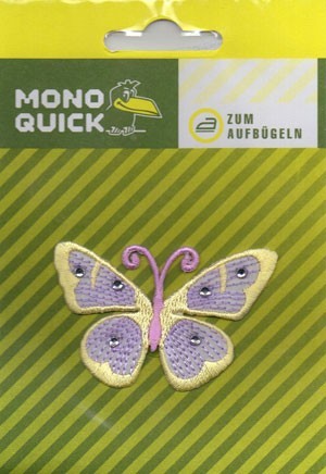 

Термоаппликация Mono Quick (06403) – Бабочка сиренево-желтая
