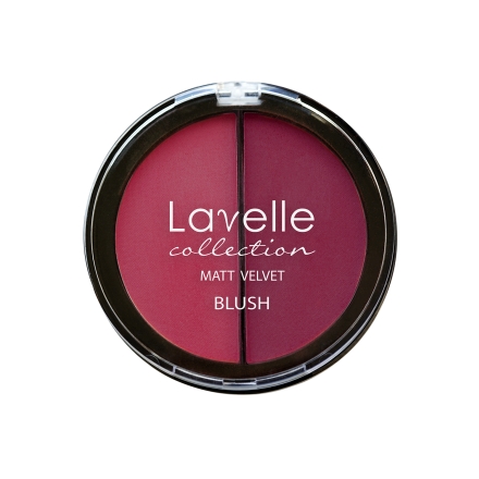 Румяна компактные Lavelle Collection 2 цвета, тон 04 Ягодный румяна стик кремовые lavelle collection blush персиковый тон 04